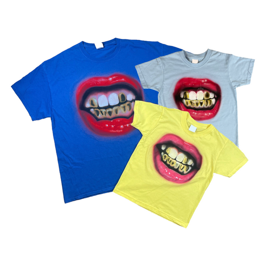 'grillz' tee