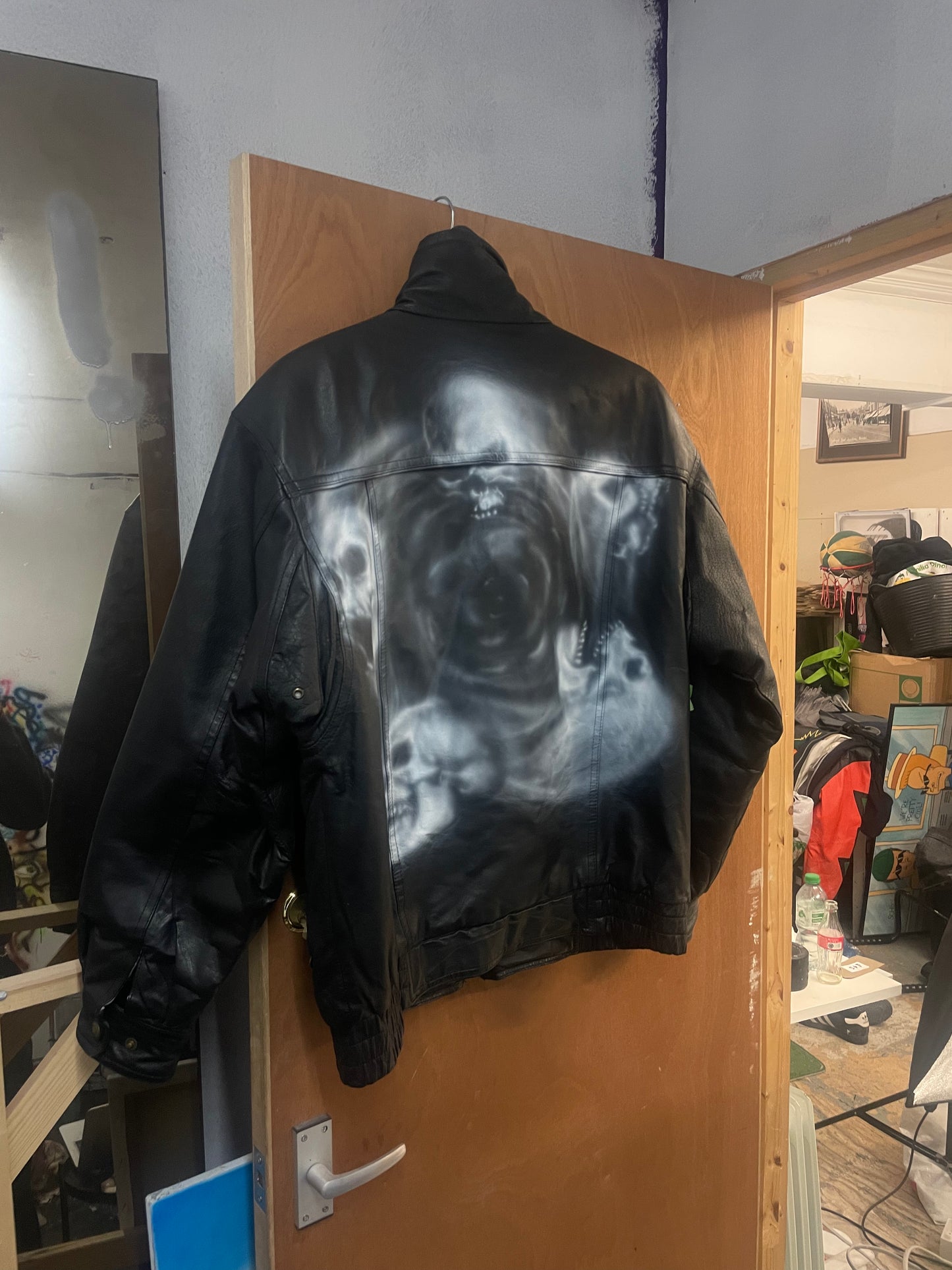 sk-whirl Leather Jacket